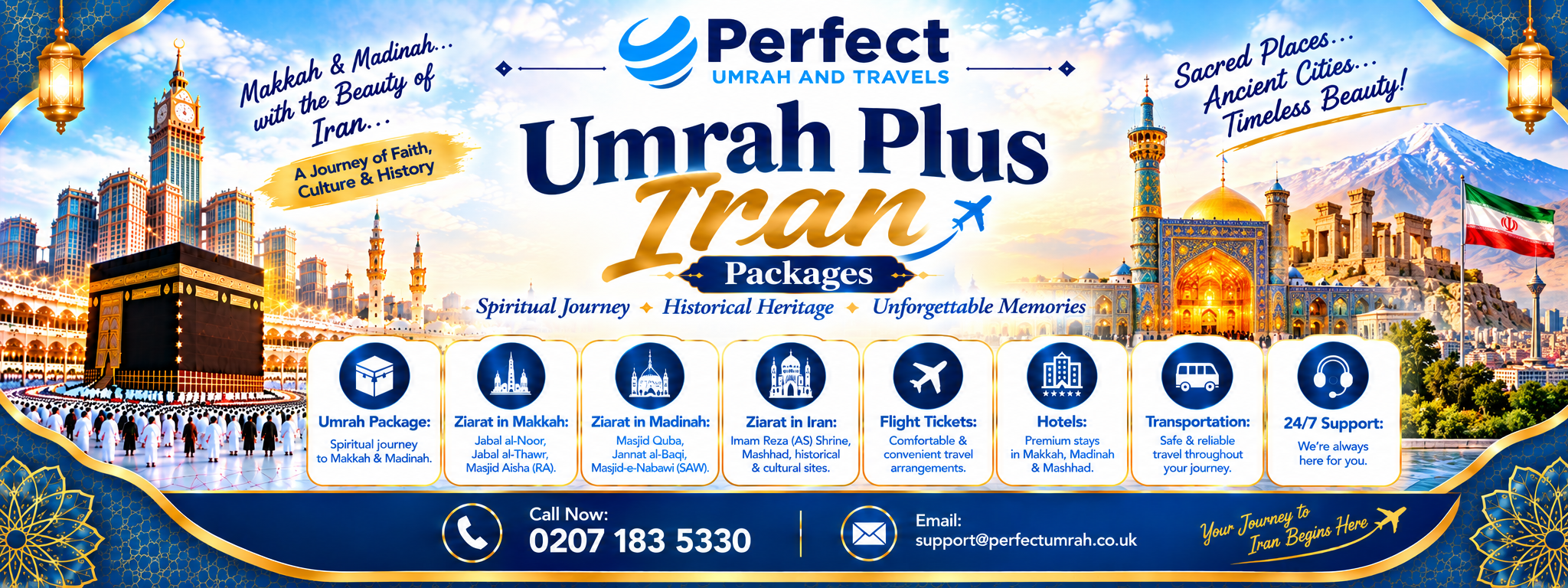 Umrah Plus Iran Packages